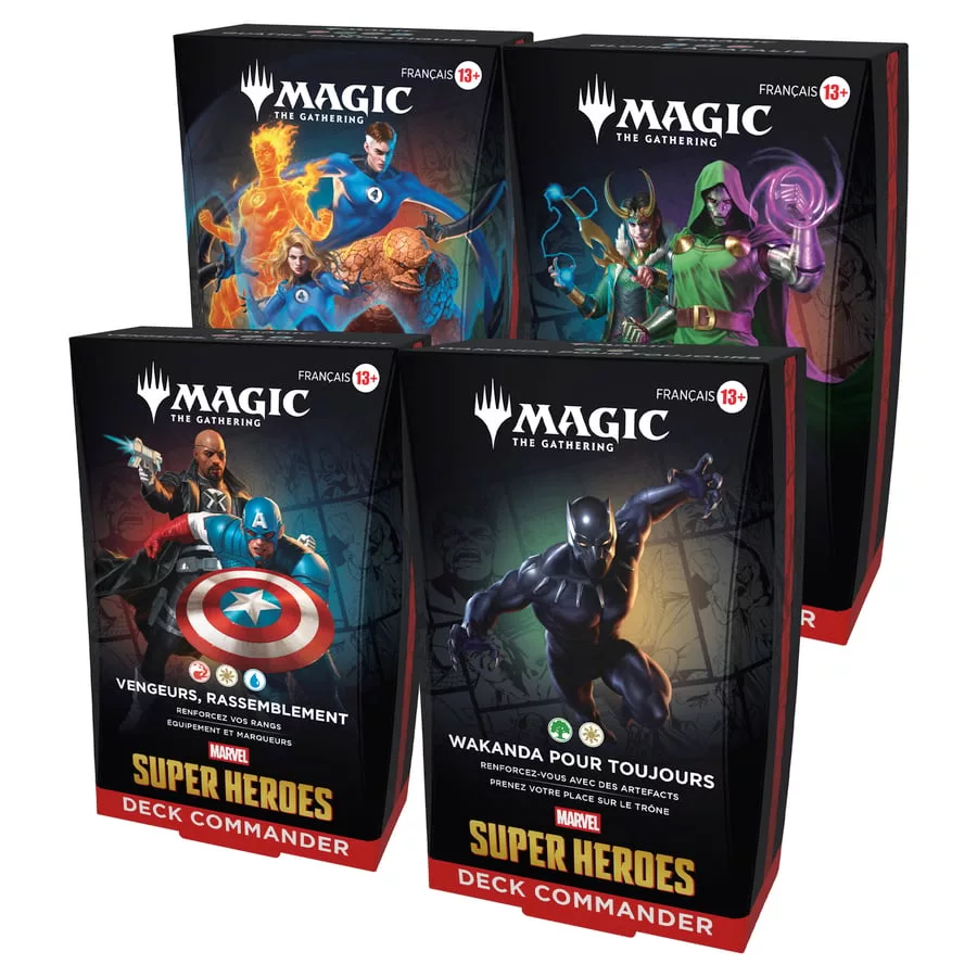 Magic: The Gathering - Decks Commander Marvel Super Heroes - FR