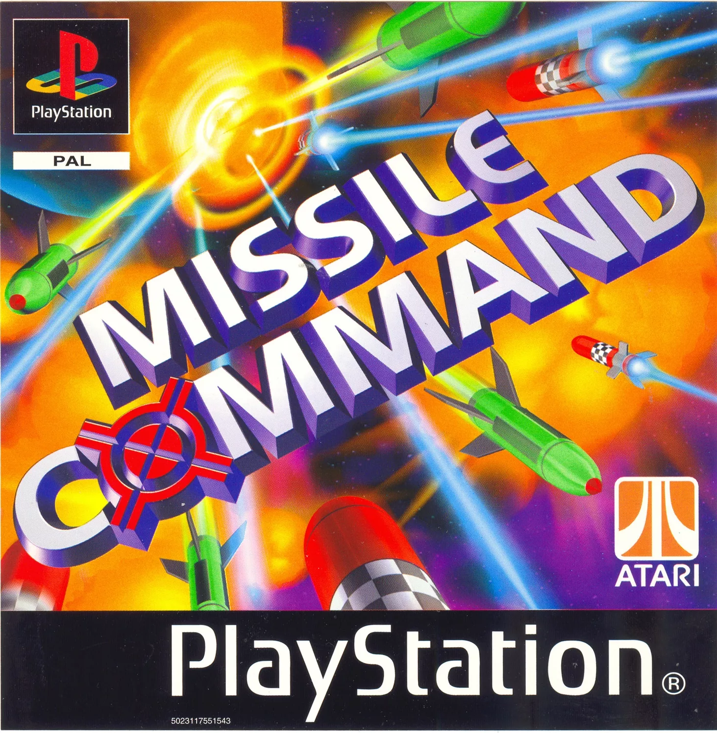 Missile Command - CIB PlayStation 1
