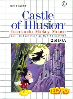 Castle of Illusion Starring Mickey Mouse - CIB Master System