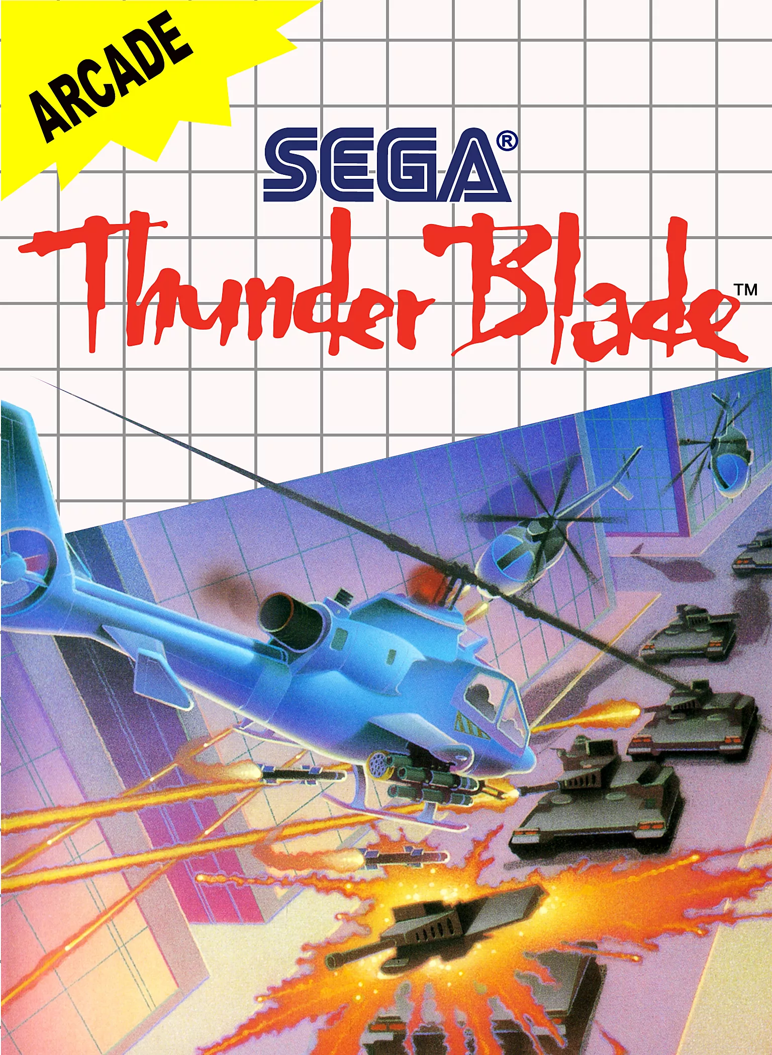 Thunder Blade - CIB Master System