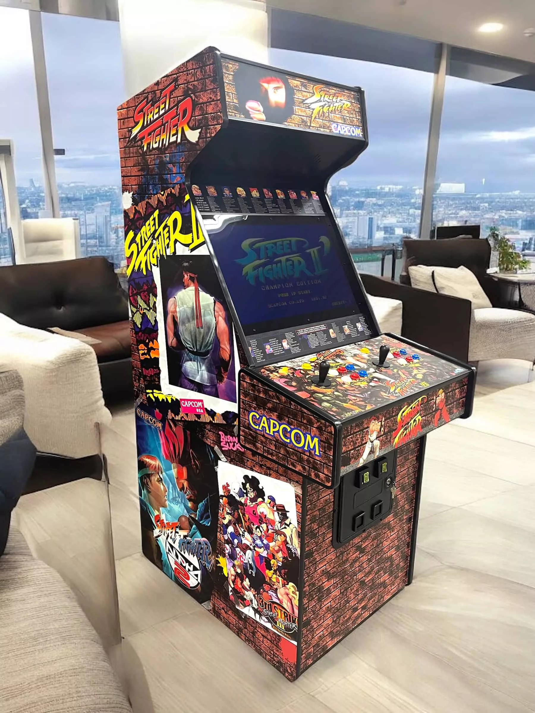 Borne d'Arcade Street Fighter II