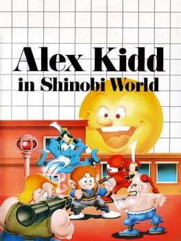 Alex Kidd in Shinobi World - BOX Master System