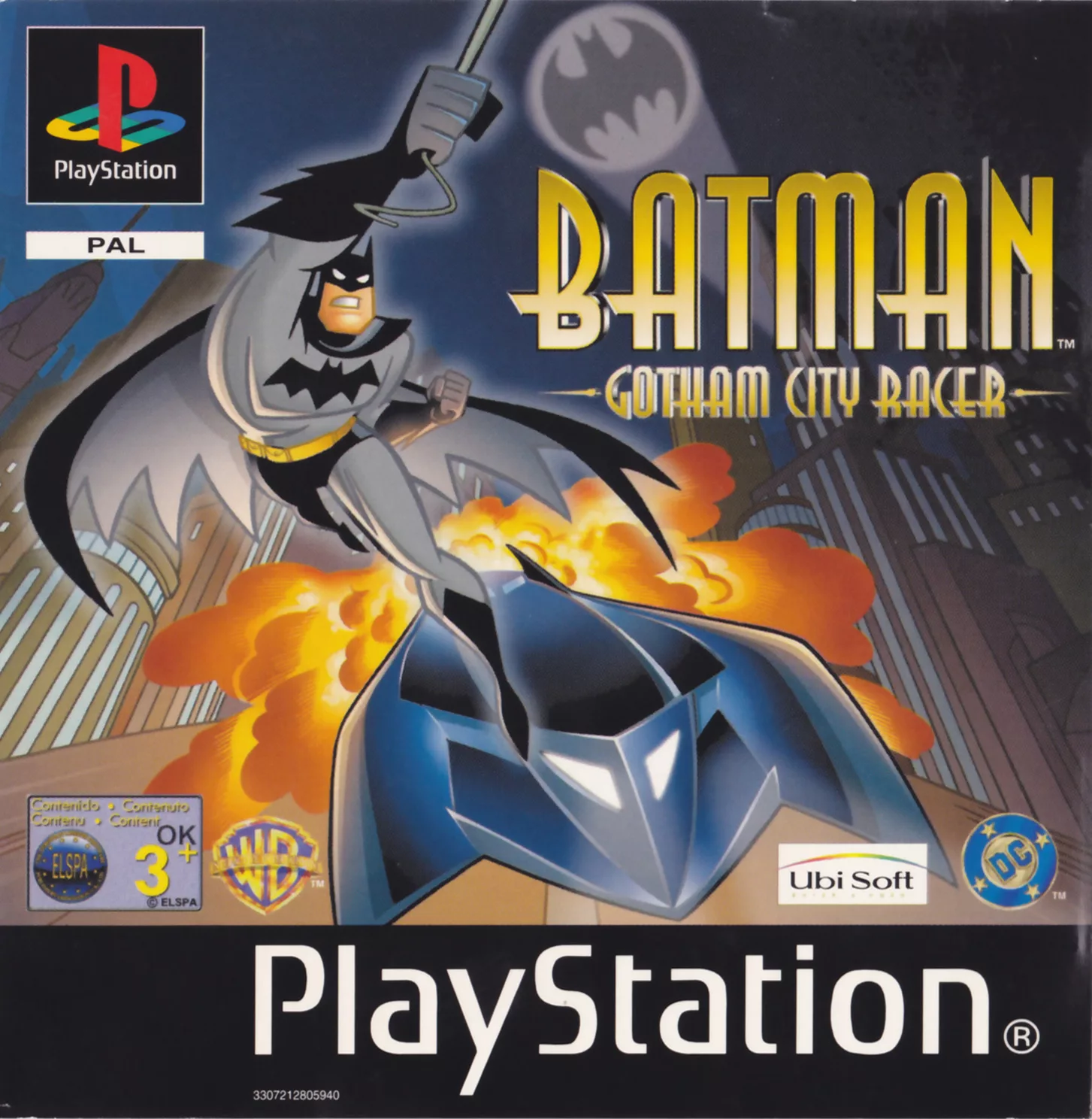Batman: Gotham City Racer - BOX PlayStation 1