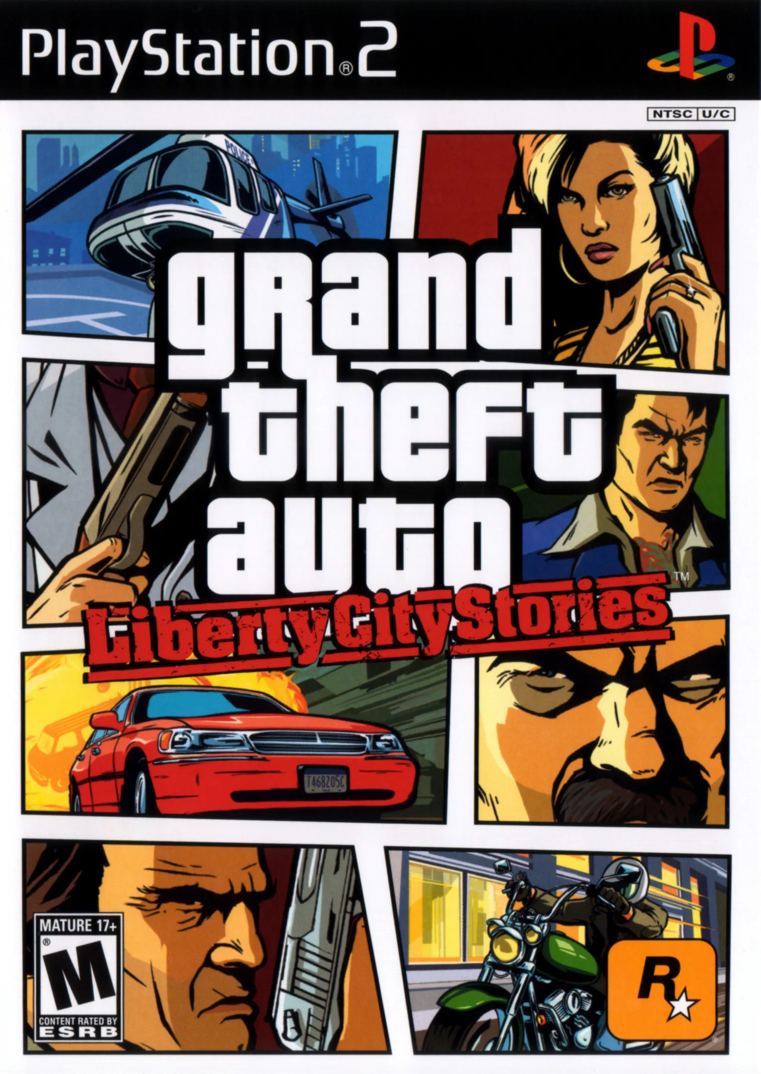 Grand Theft Auto: Liberty City Stories - BOX PlayStation 2