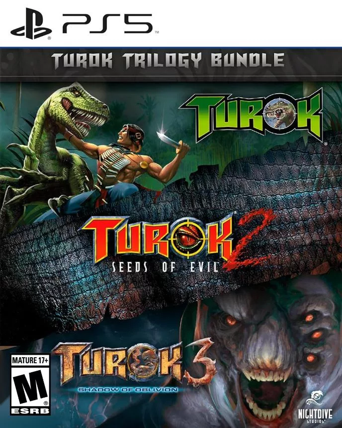 Turok Trilogy Bundle - SEALED! PlayStation 5