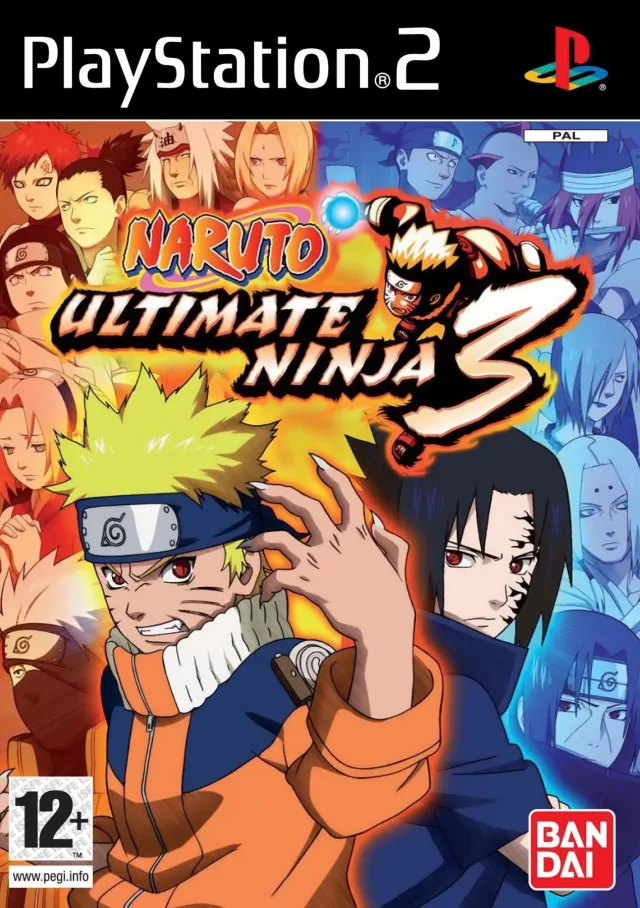 Naruto: Ultimate Ninja 3 - BOX PlayStation 2