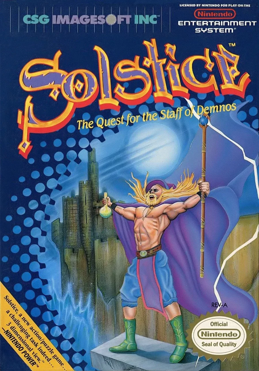 Solstice: The Quest for the Staff of Demnos - CCB NES