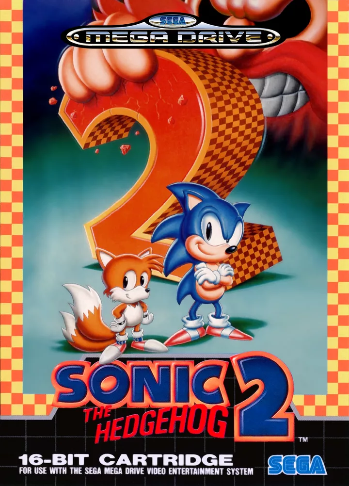 Sonic the Hedgehog 2 - BOX Mega Drive