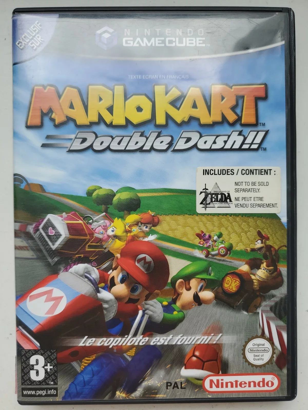 Mario Kart: Double Dash!! + Zelda - CIB GameCube