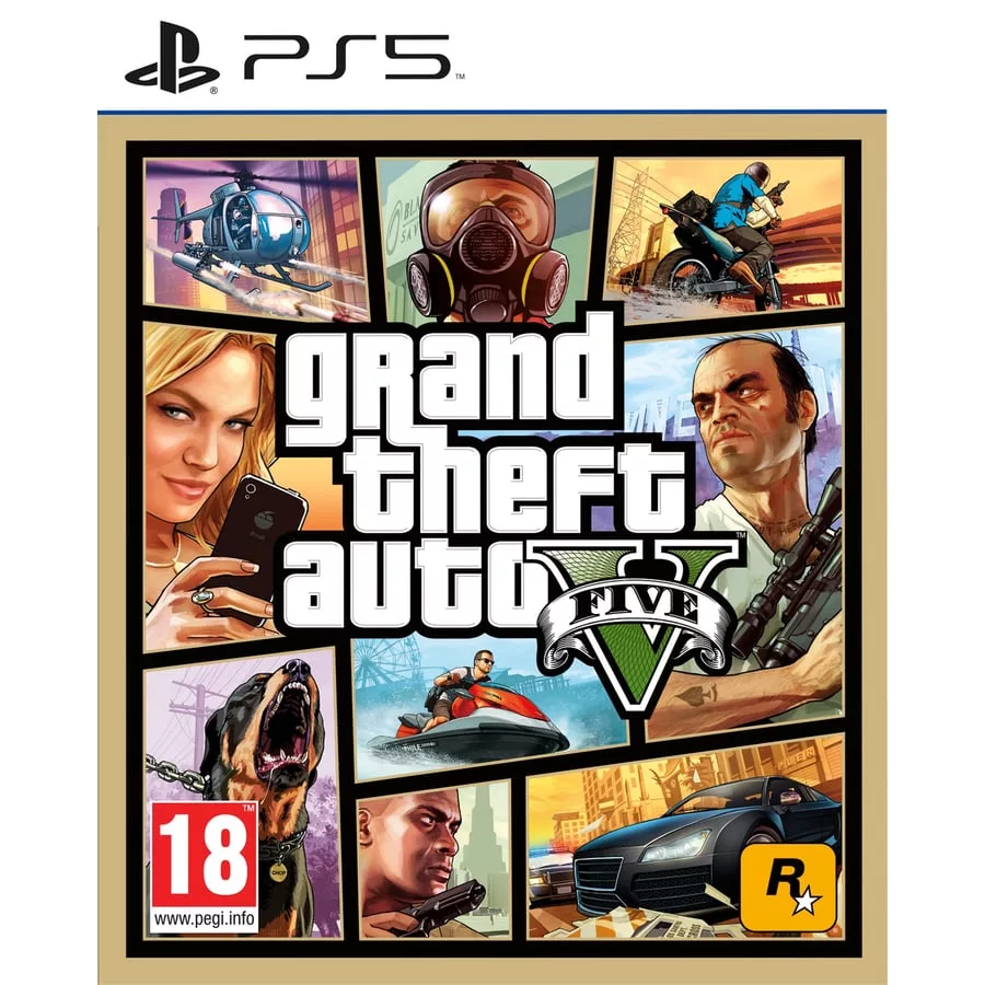 Grand Theft Auto V (GTA 5) - BOX PlayStation 5