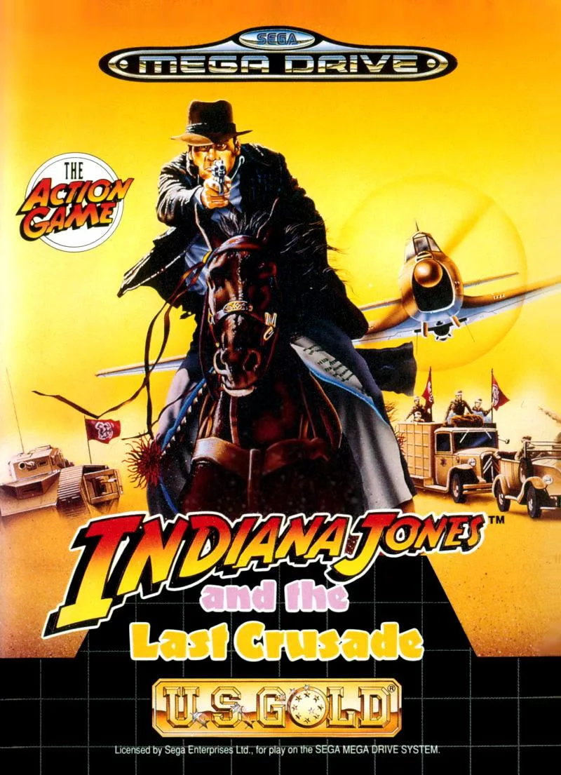 Indiana Jones and the Last Crusade - CIB Mega Drive