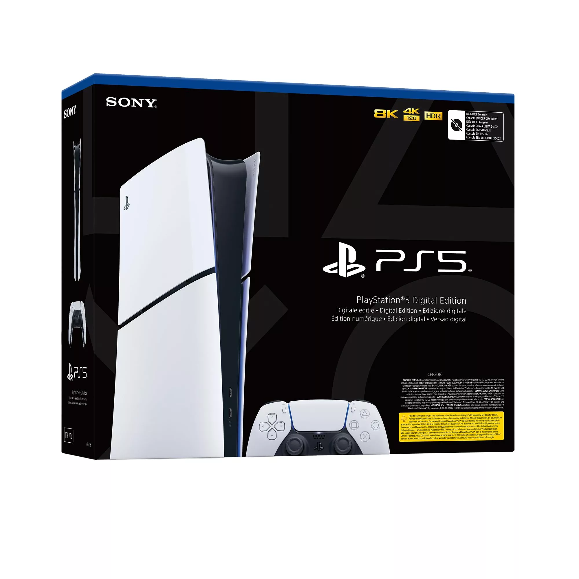 SONY - PlayStation 5 - Digital + Disc Drive