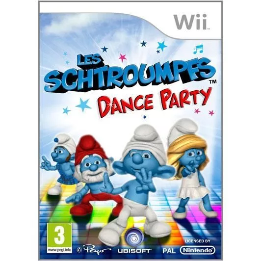 Les Schtroumpfs: Dance Party Wii