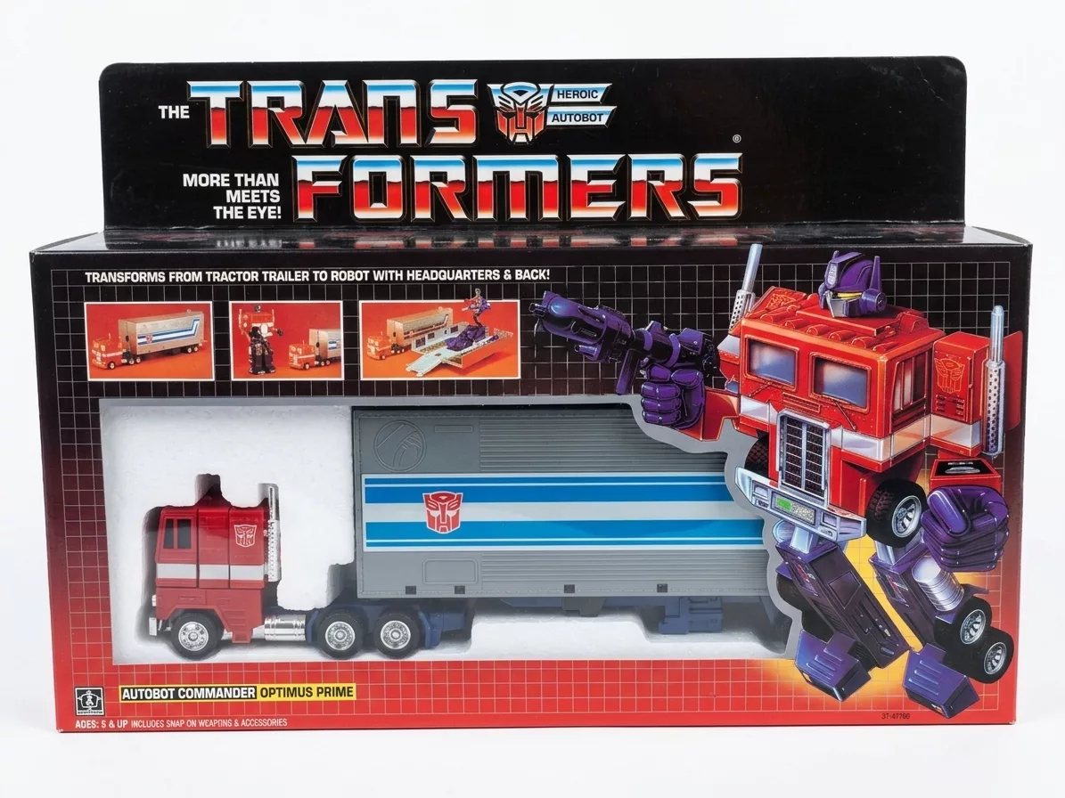 Transformers - Optimus Prime G1 - Original 1986 Toy (SEALED!)