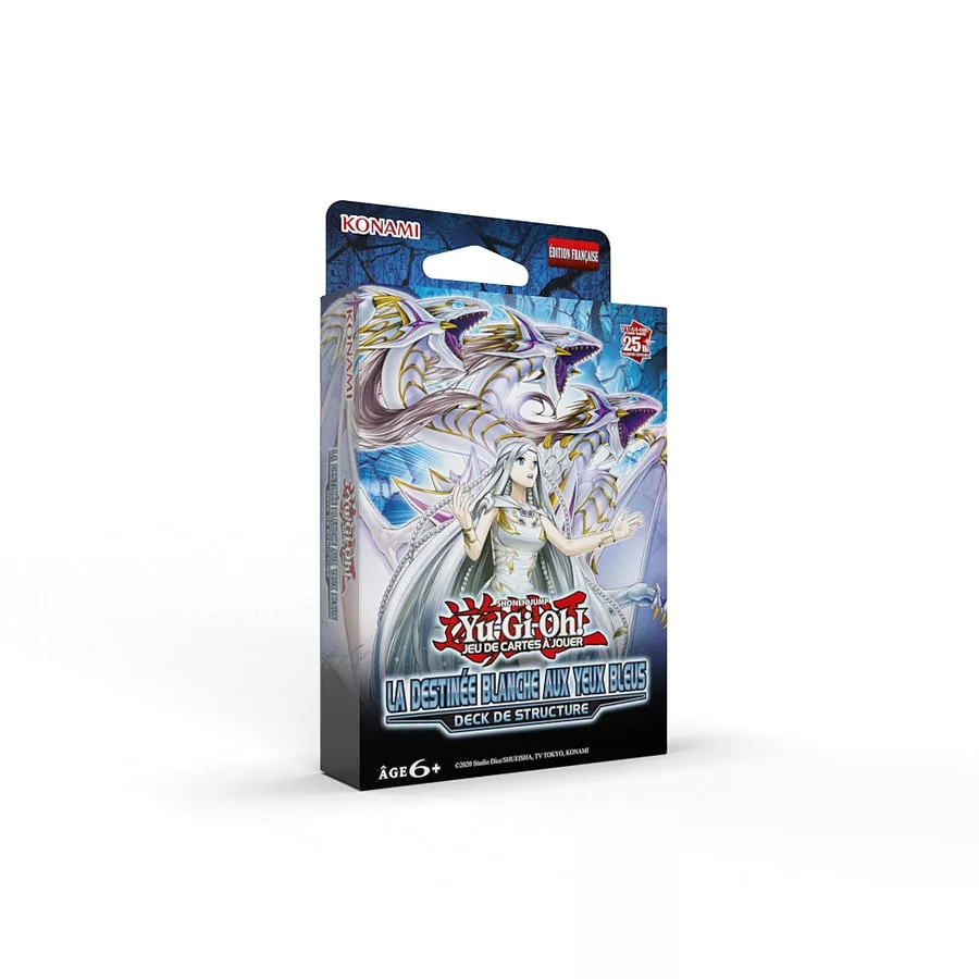 Yu-Gi-Oh! JCC - Deck de Structure de réimpression La Destinée Blanche aux Yeux Bleus - FR