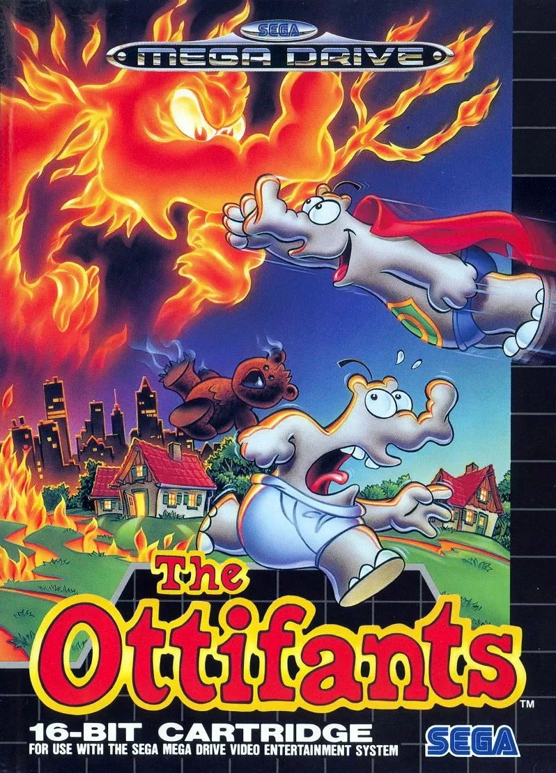 The Ottifants - CIB Mega Drive
