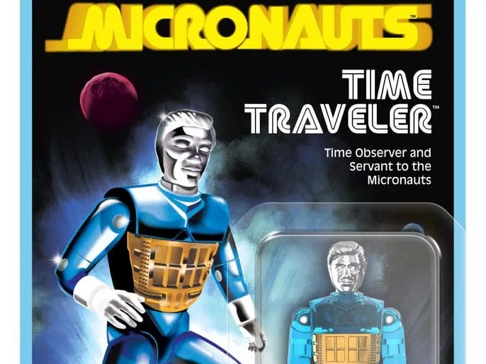 Micronauts: Time Traveler Blue Translucent