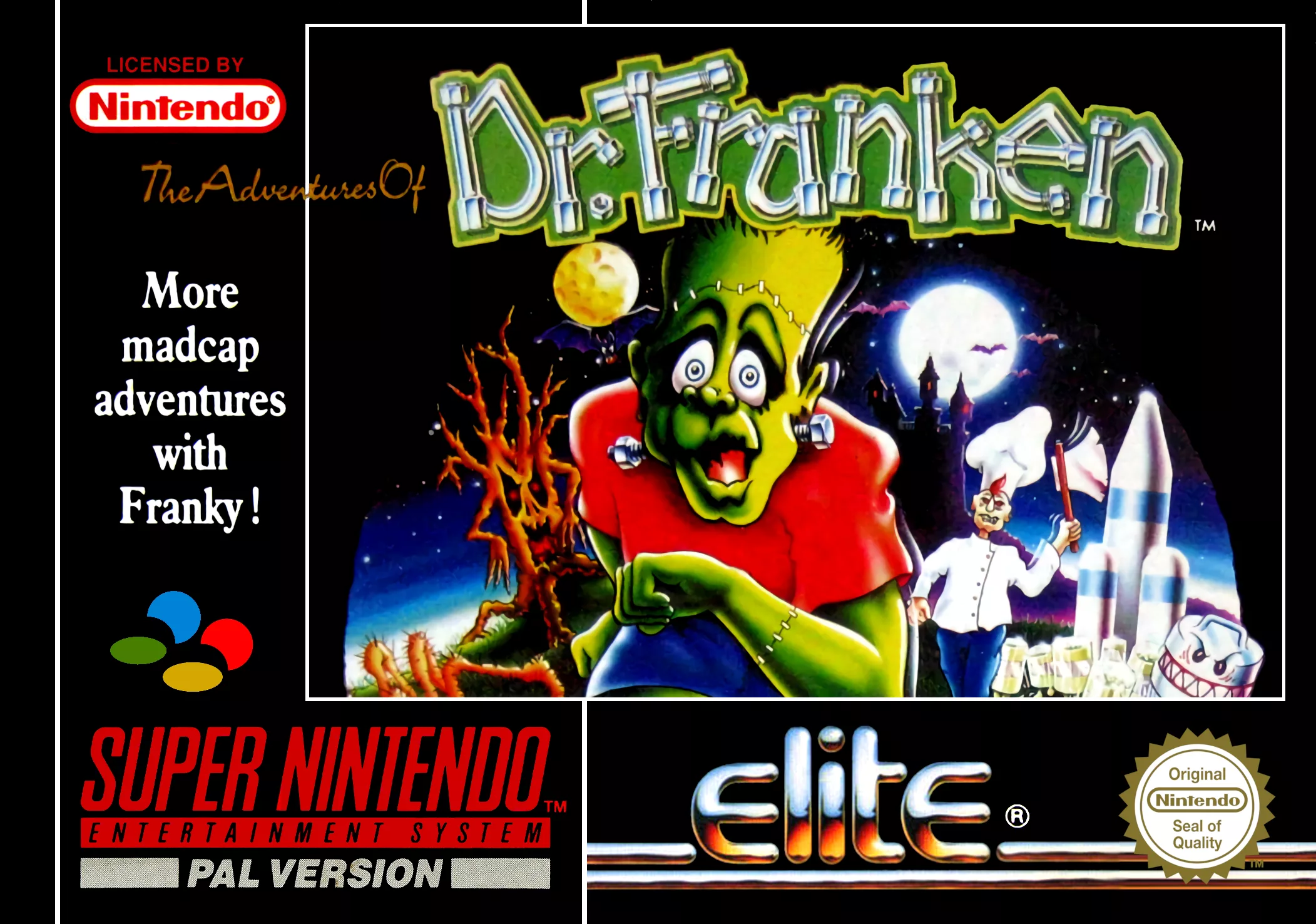 The Adventures of Dr. Franken - ELITE - CCB SNES