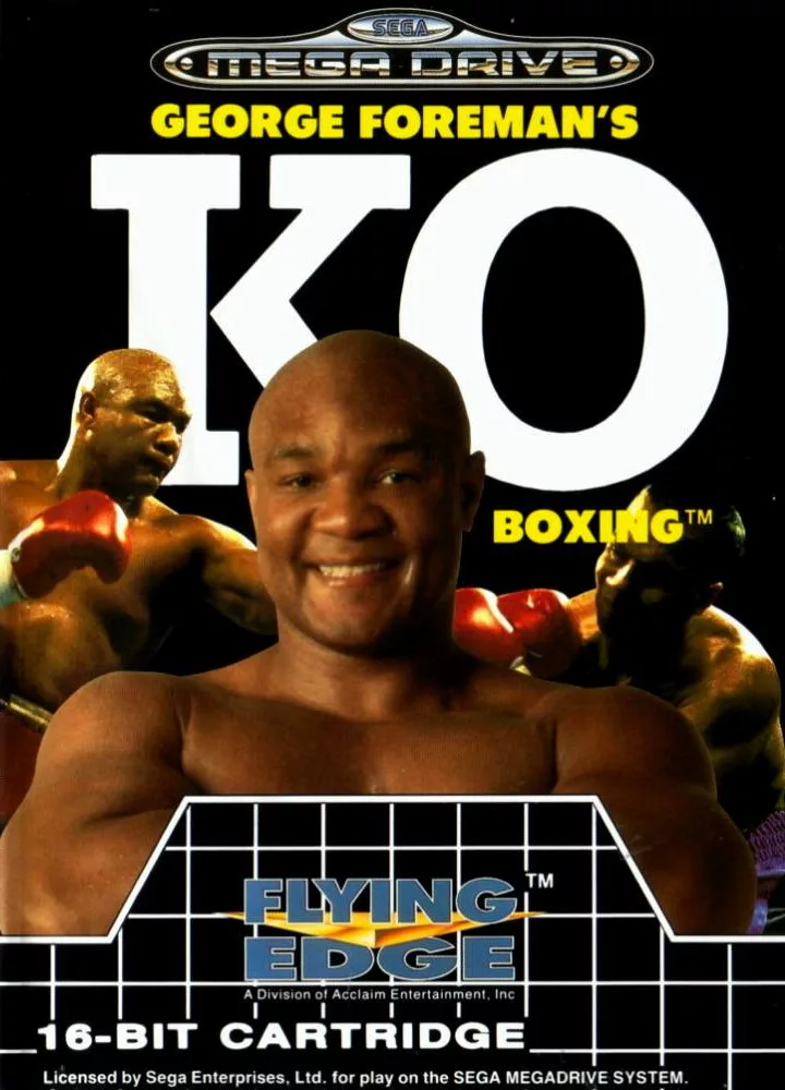 George Foreman's KO Boxing - BOX Mega Drive
