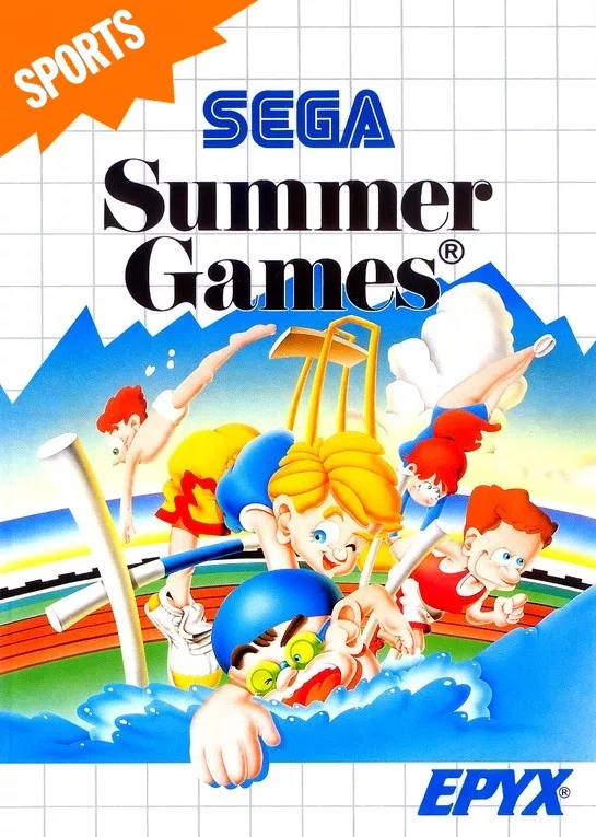 Summer Games - BOX Master System