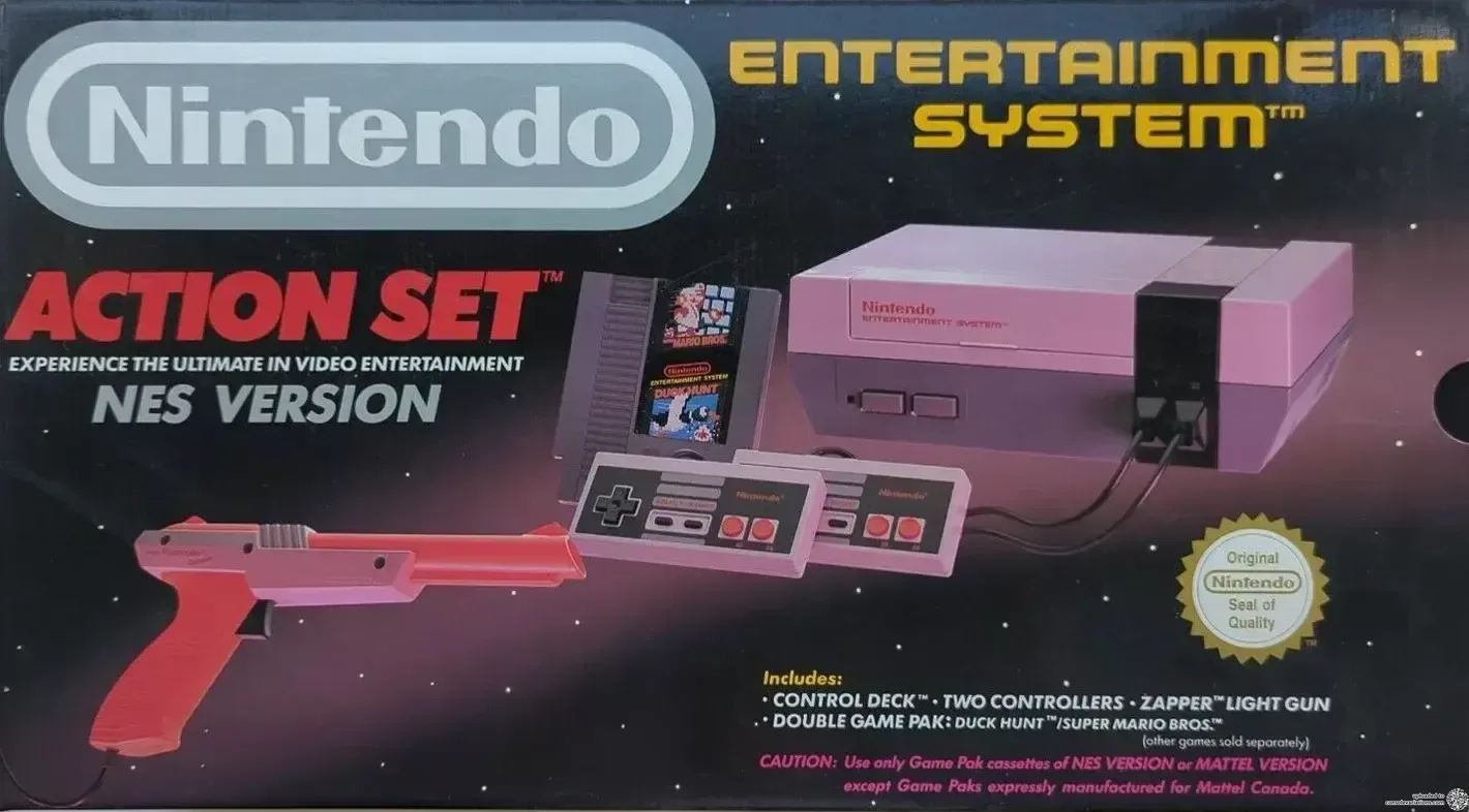 Nintendo - NES - Action SET - (CIB)