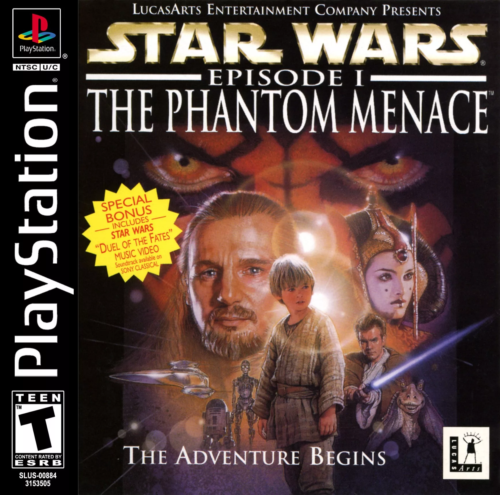 Star Wars: Episode I: The Phantom Menace FR - CIB PlayStation 1
