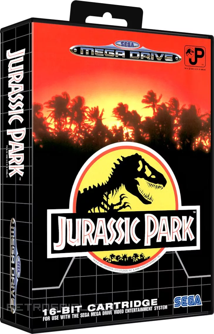 Jurassic Park - CIB Mega Drive