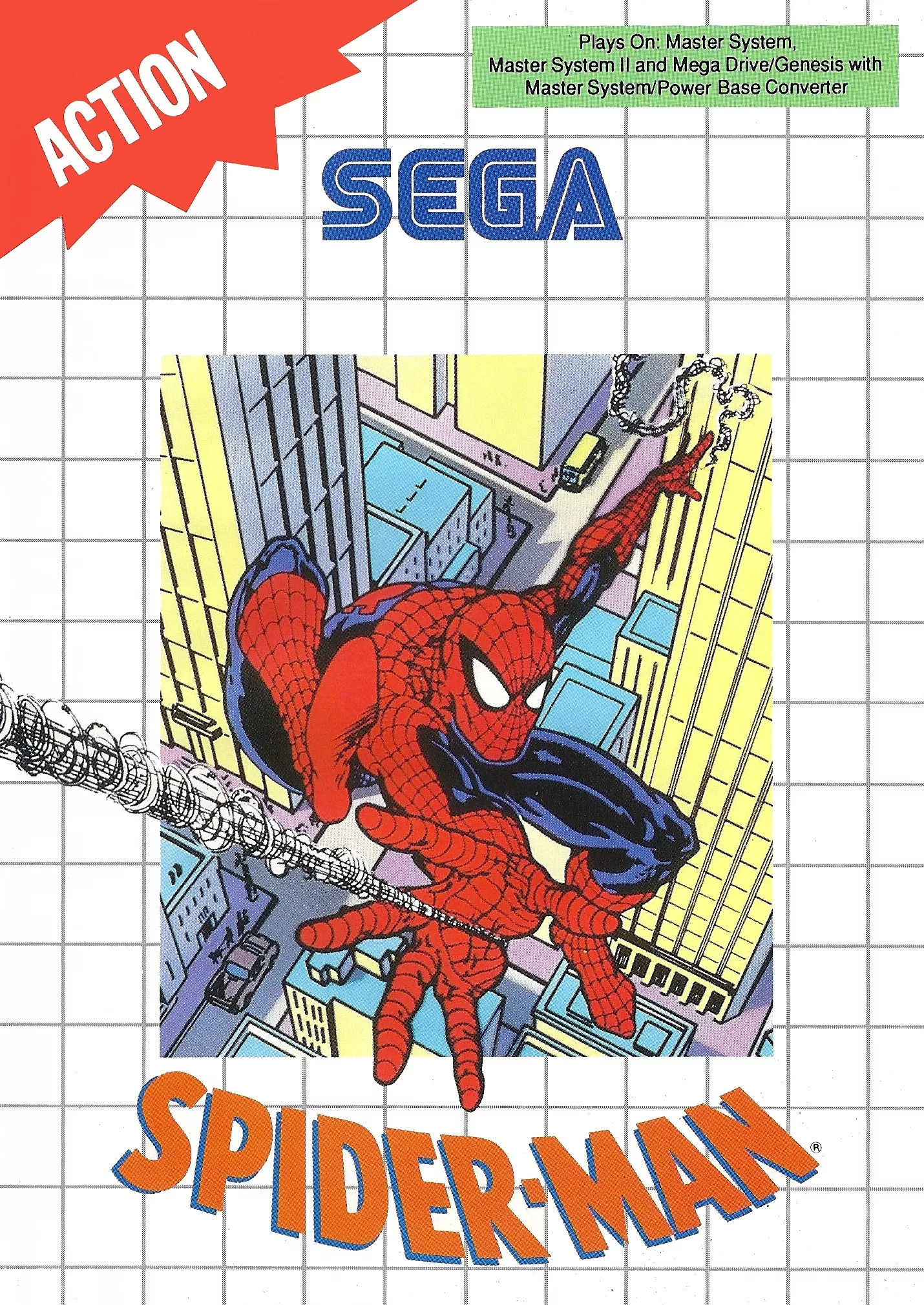Spider-Man - BOX Master System