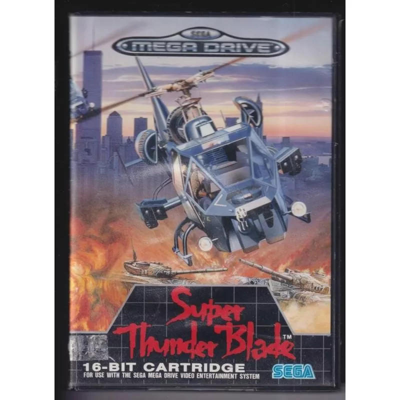 Super Thunder Blade - CIB Mega Drive