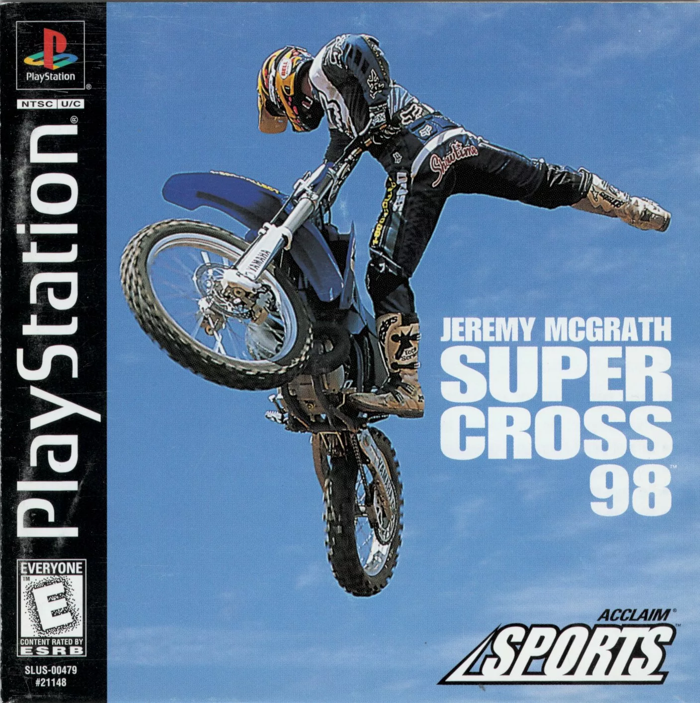 Jeremy McGrath Supercross 98 - CIB PlayStation 1