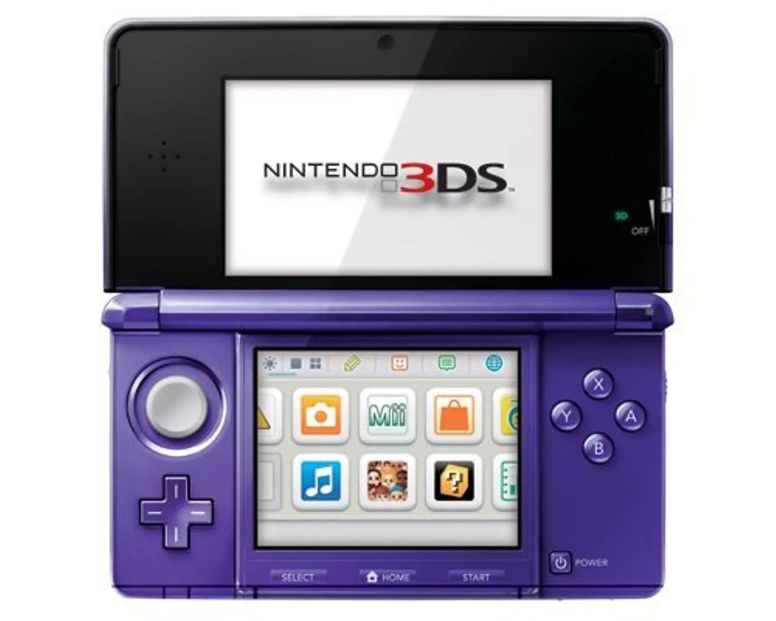 Nintendo - 3DS - Midnight Purple (CONSOLE) 2DS/3DS