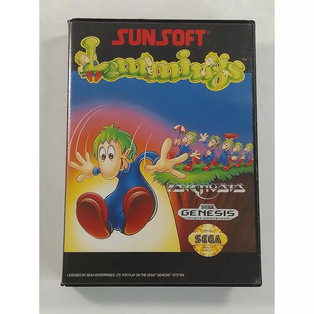 Lemmings GENESIS- CIB Mega Drive