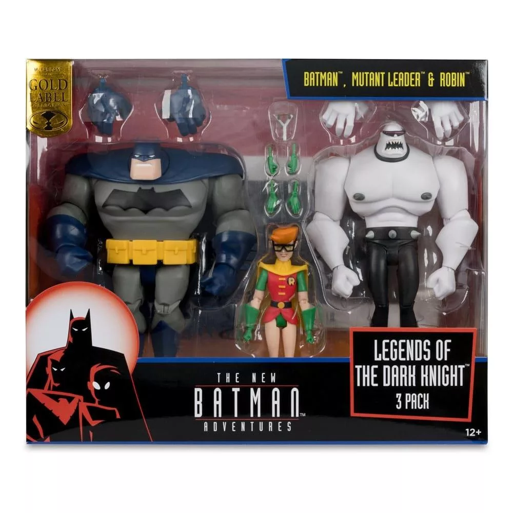 Batman: The new Batman Adventures - Batman, Robin & Mutant Leader - Blue Variant