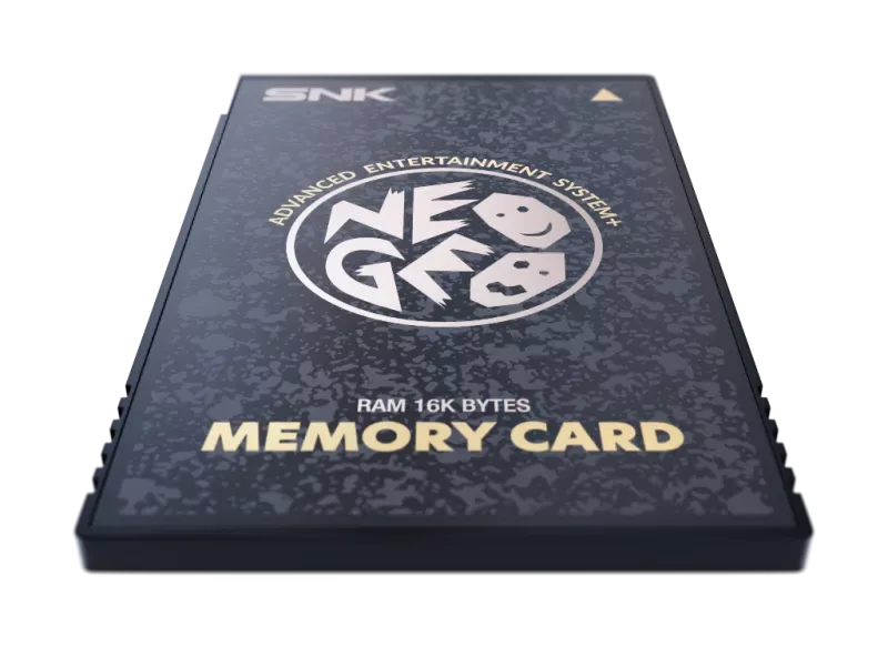 CARTE MEMOIRE NOIRE NEOGEO AES+ Neo Geo AES+