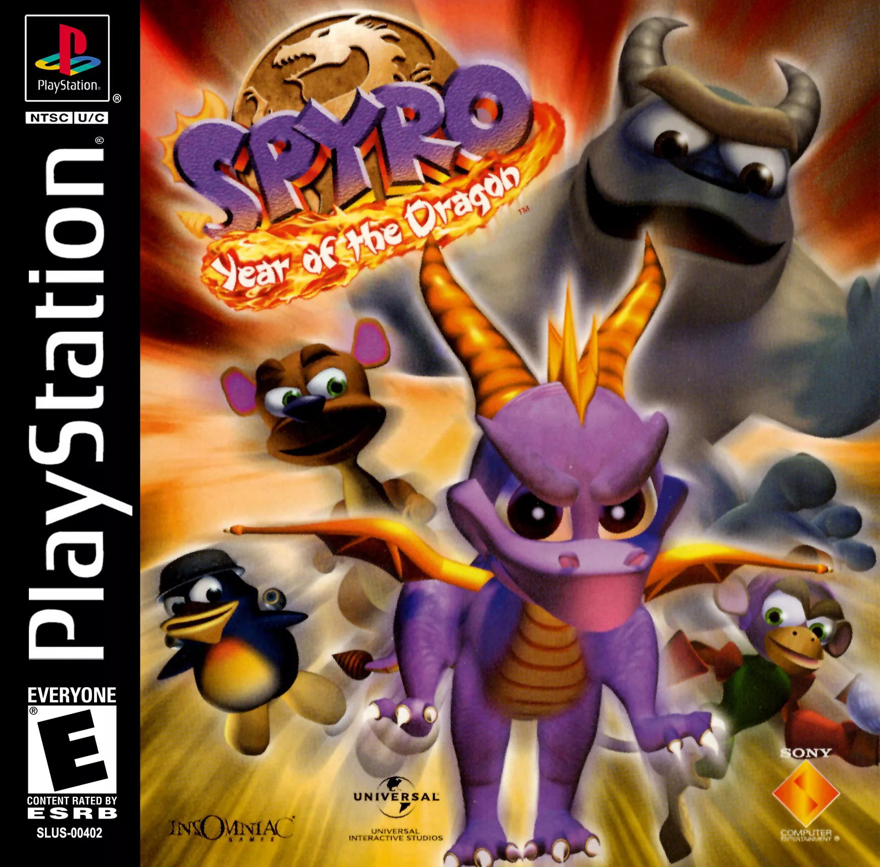 Spyro: Year of the Dragon - CIB PlayStation 1