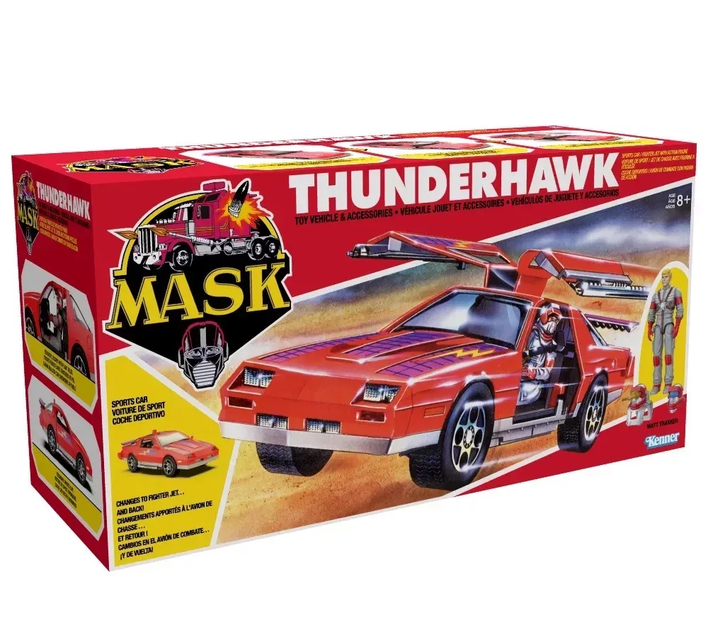 M.A.S.K. Action Figurine et Véhicule Thunderhawk