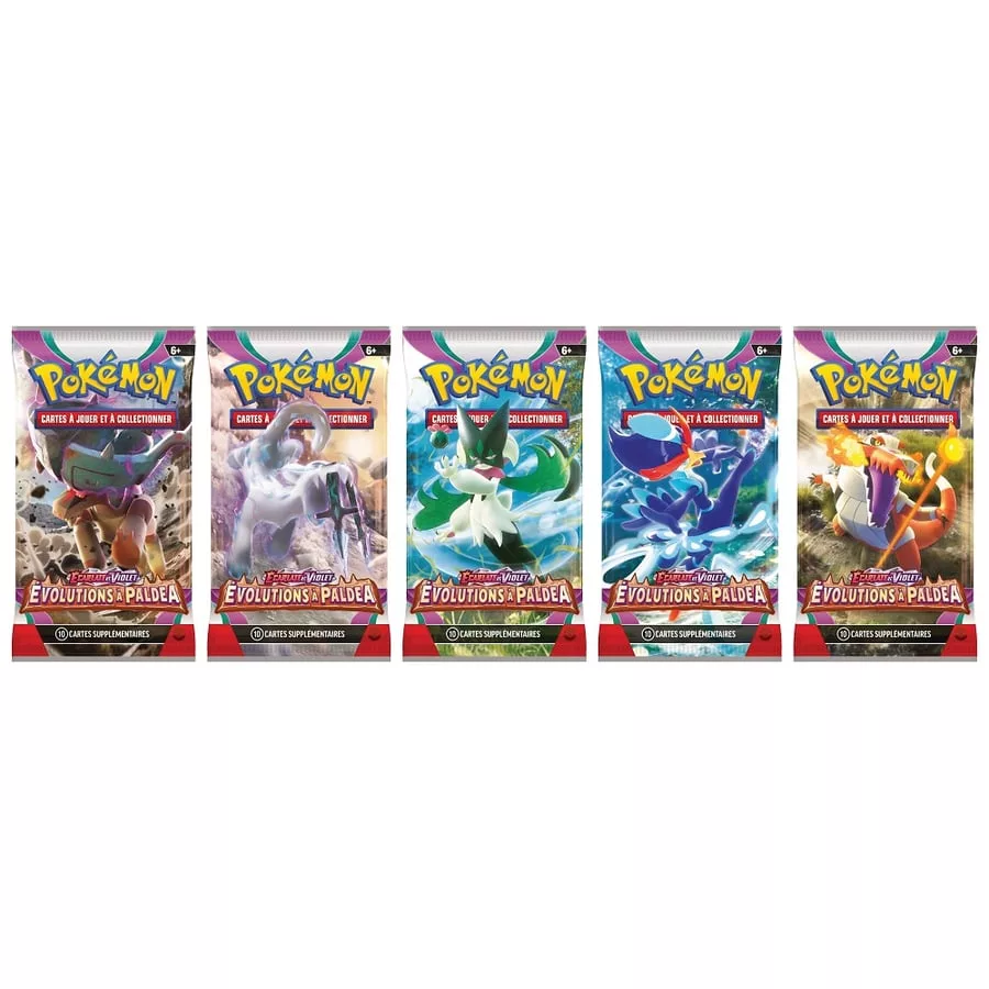 Pokémon JCC - Écarlate et Violet - Booster EV02 1 pack