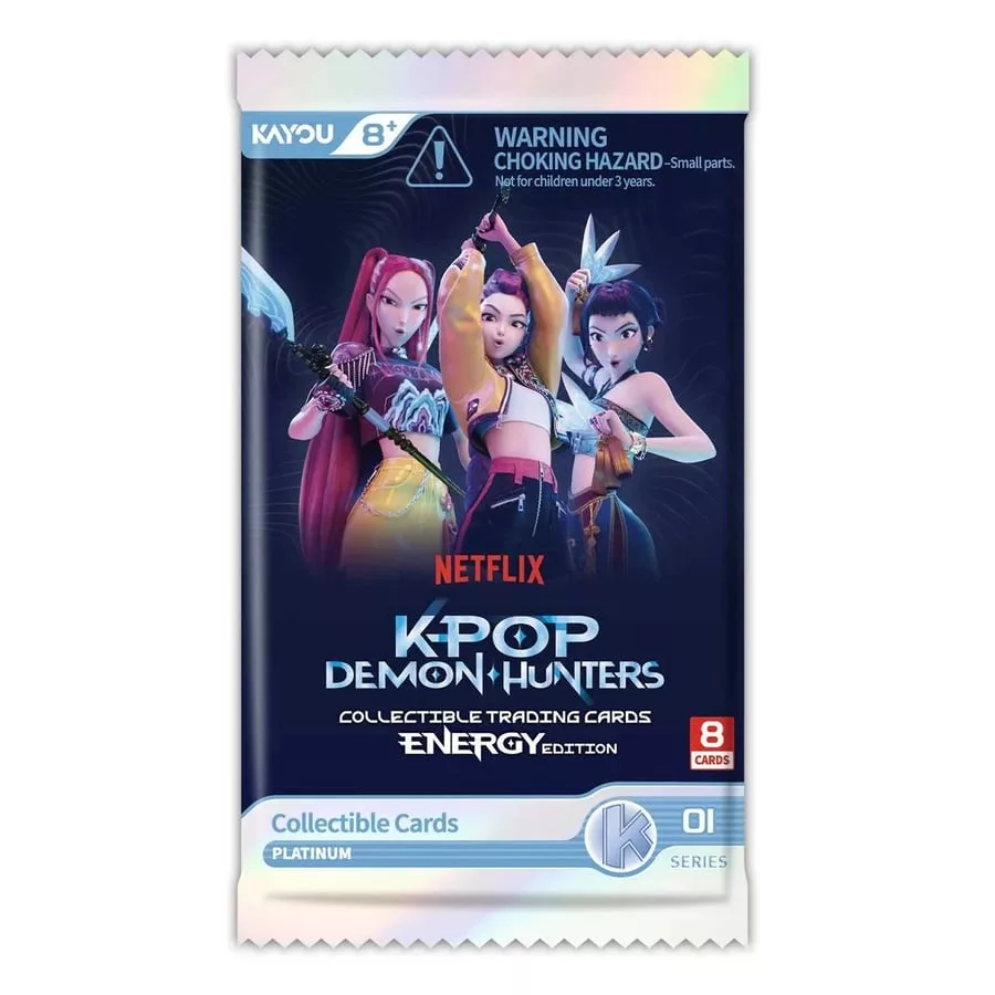K-Pop Demon Hunters Collectible Trading Cards - Energy Edition Booster Série B1 à l'unité- UK