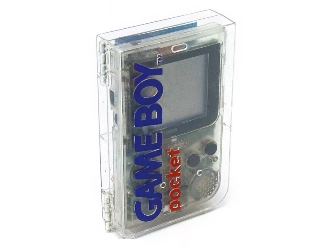 Nintendo - Game Boy Pocket - In Crystal Case