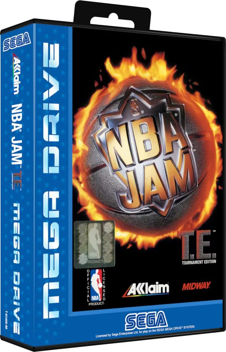NBA Jam Tournament Edition - BOX Mega Drive