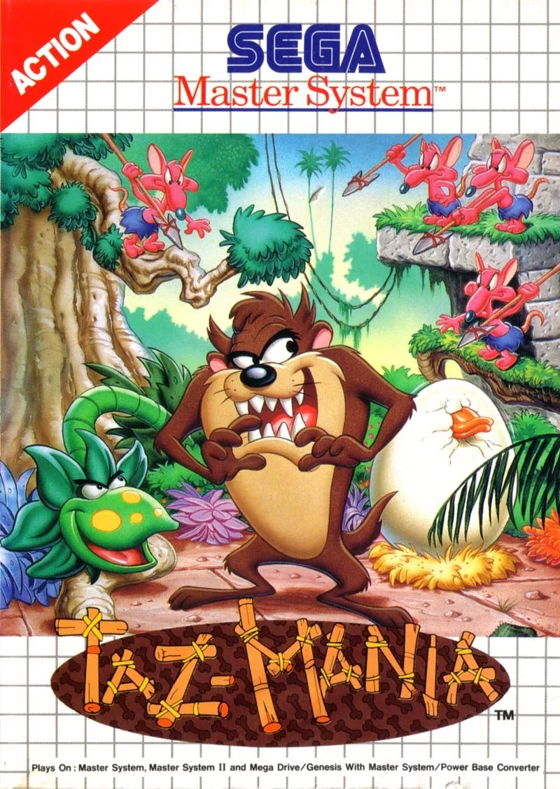 Taz-Mania - CIB Master System