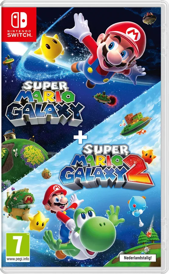 Super Mario Galaxy + Super Mario Galaxy 2 - SEALED! Switch 1