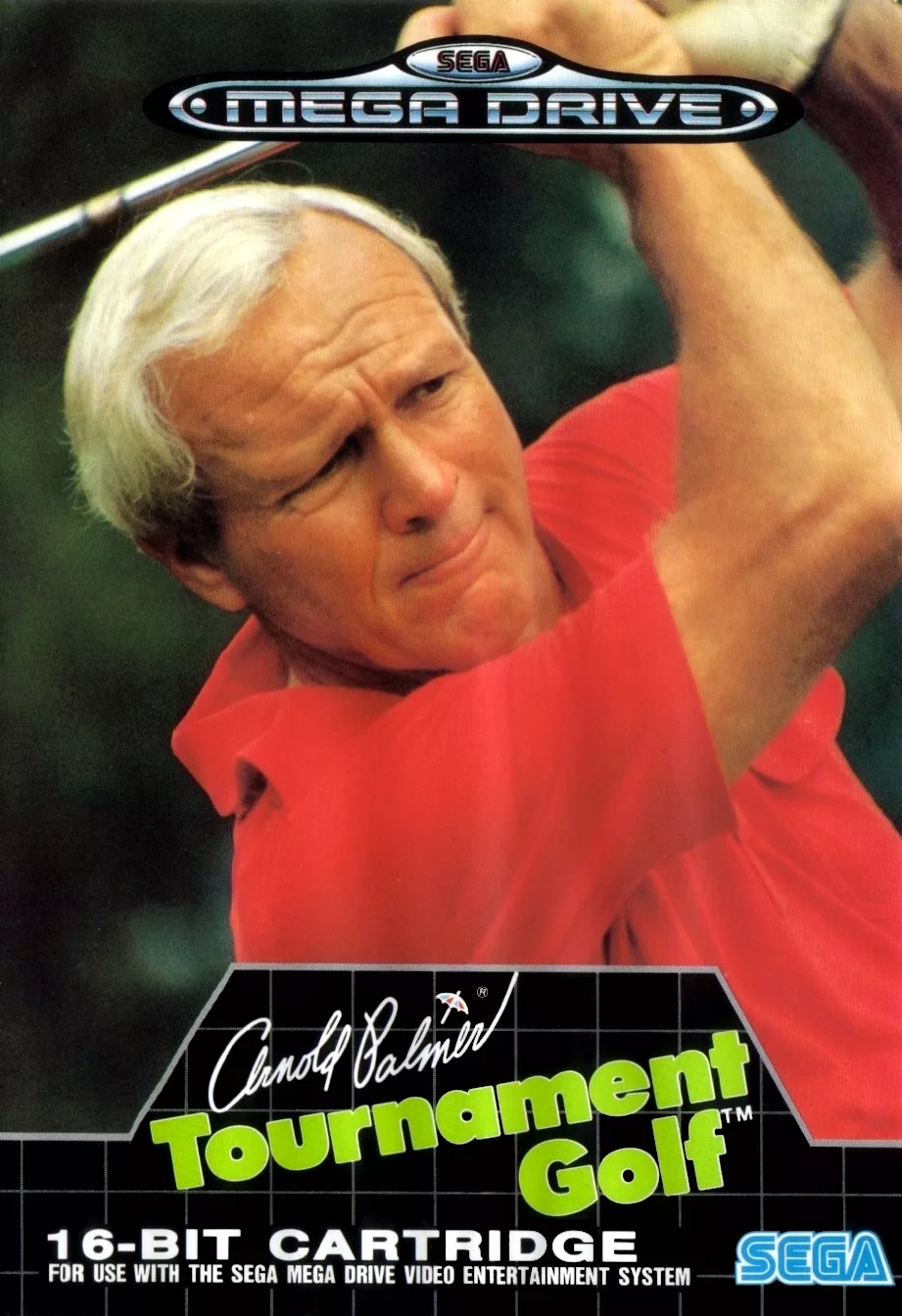 Arnold Palmer Tournament Golf - BOX Mega Drive