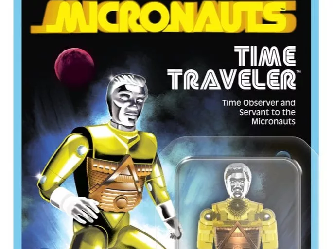 Micronauts: Time Traveler Yellow Translucent