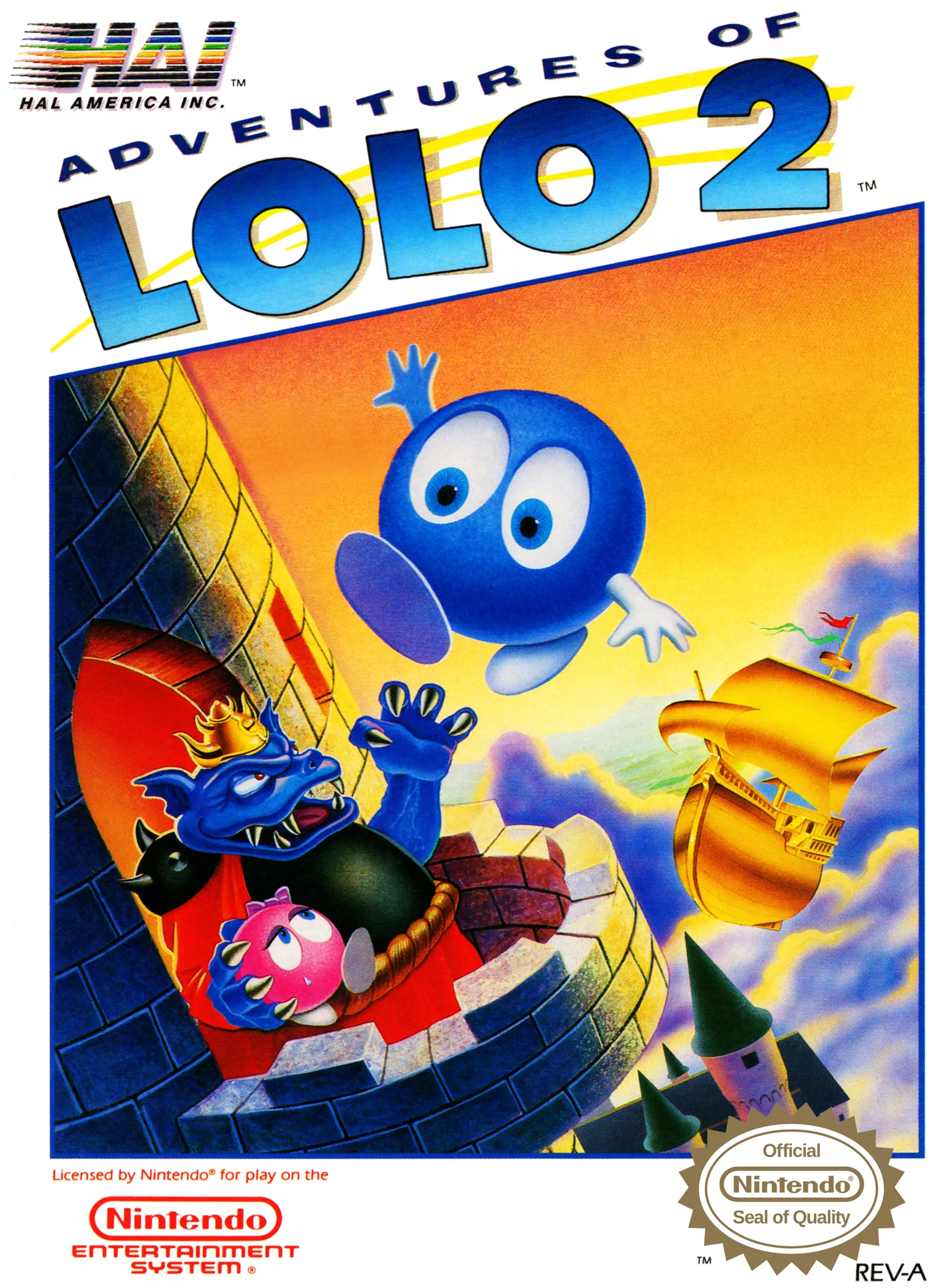 Adventures of Lolo 2 - CCB NES