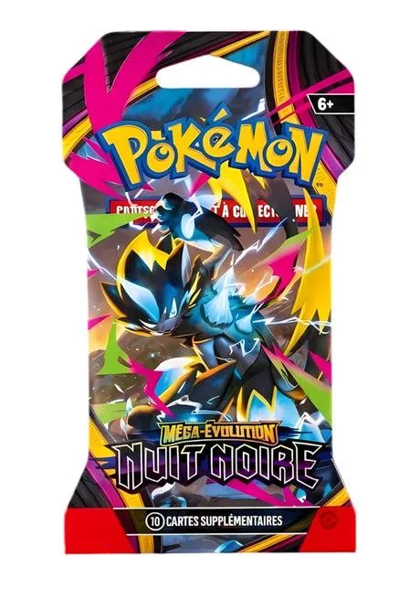 Pokémon ME05 Nuit Noire booster sous blister FR