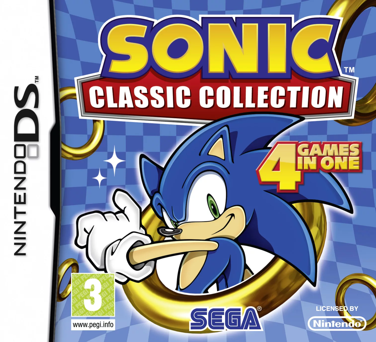 Sonic Classic Collection - CIB DS