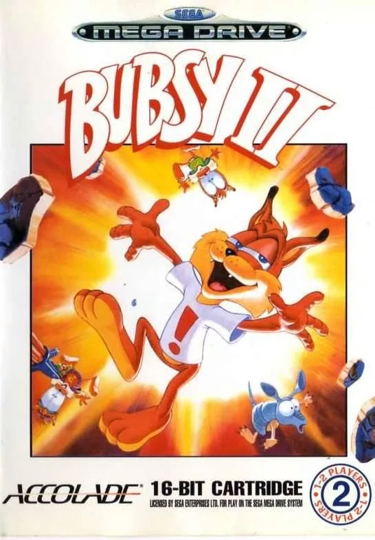 Bubsy II - BOX Mega Drive