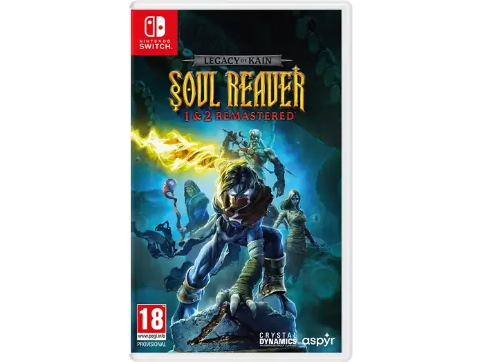 Legacy of Kain: Soul Reaver 1 & 2 Remastered - SEALED! Switch 1
