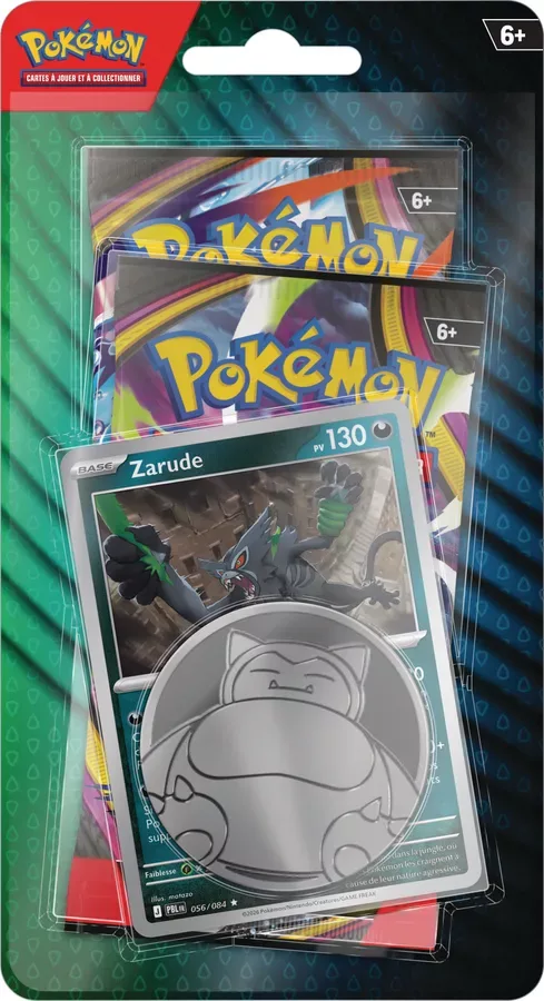Pokémon JCC Pack promotionnel Zarude – 2 boosters FR